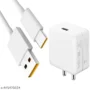 SKYCELL 65 Watt Fast Mobile Charger Adapter for Phone Charging USB-A to Type C with Cable