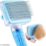 Dog Hair Brush, Self Cleaning Pets Comb, Pet Hair Comb - Any Color - Pack of 1