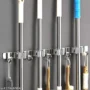 Mop Holder Wall Mount Stainless Steel Wall Mounted Storage Organizer