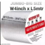 Waterproof Jumbo Tape Crack Leakage Repair W4"inch x L5mtr