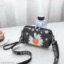 Girls Suitcase Fashionable Sling Makeup Bag