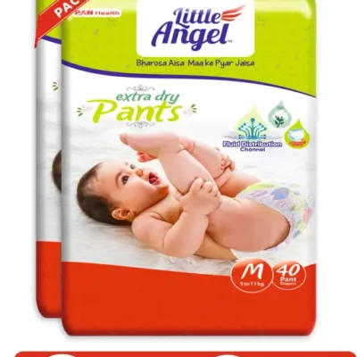 Little Angel Pants diapers M (5-11KG) (80 Pcs)