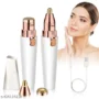 Electric Razor Hair Removal for women Rechargeable Trimmer with Light and USB